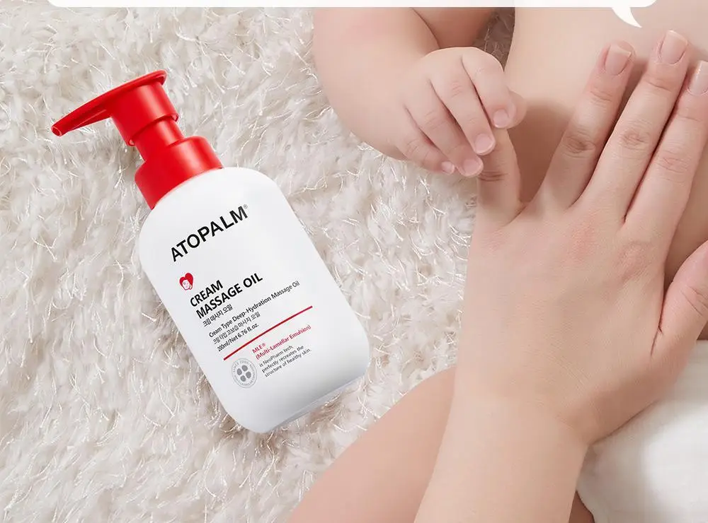 [괄사 마사지용 추천] 아토팜 크림 마사지 오일 200ml 상세페이지 7
